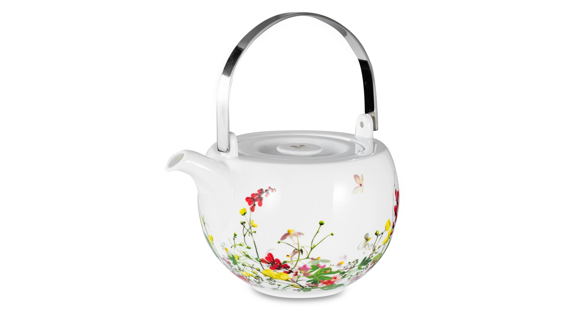 Сервиз чайный Rosenthal Дикие цветы на 6 персон 21 предмет №3, фарфор костяной