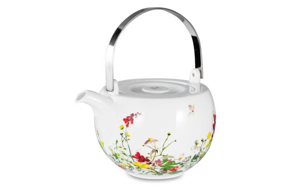 Сервиз чайный Rosenthal Дикие цветы на 6 персон 21 предмет №3, фарфор костяной