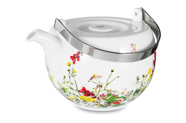 Сервиз чайный Rosenthal Дикие цветы на 6 персон 21 предмет №3, фарфор костяной