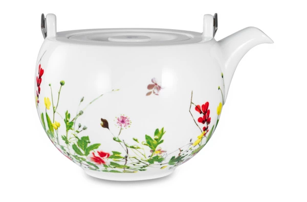 Сервиз чайный Rosenthal Дикие цветы на 6 персон 21 предмет №3, фарфор костяной