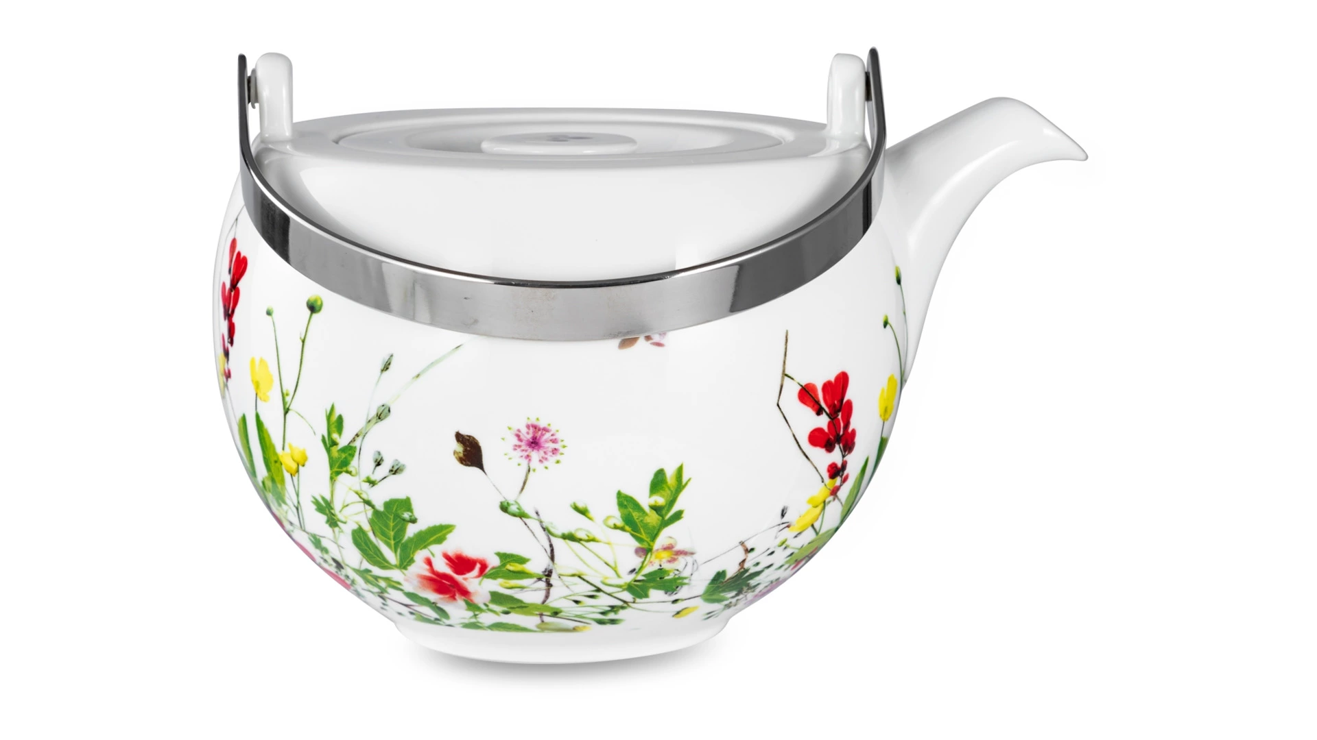 Сервиз чайный Rosenthal Дикие цветы на 6 персон 21 предмет №3, фарфор костяной