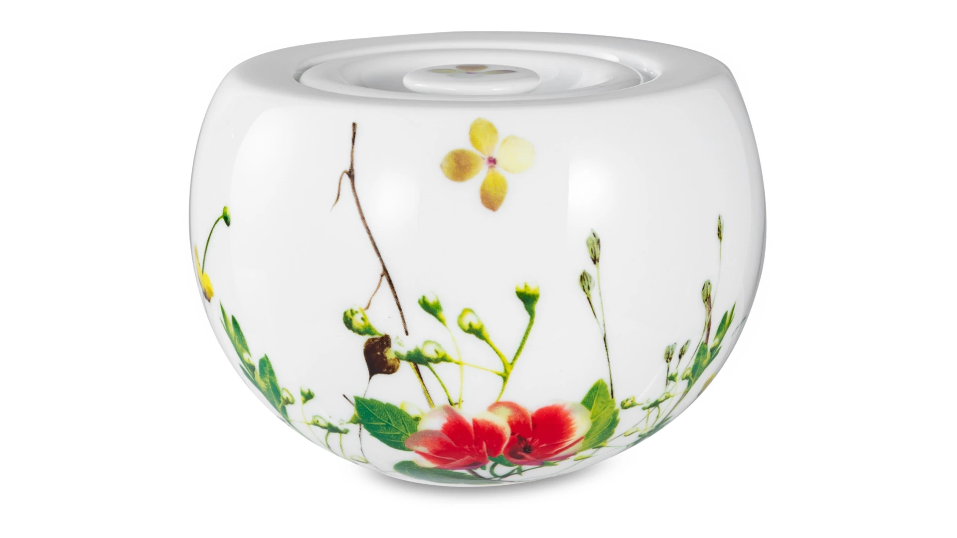 Сервиз чайный Rosenthal Дикие цветы на 6 персон 21 предмет №3, фарфор костяной