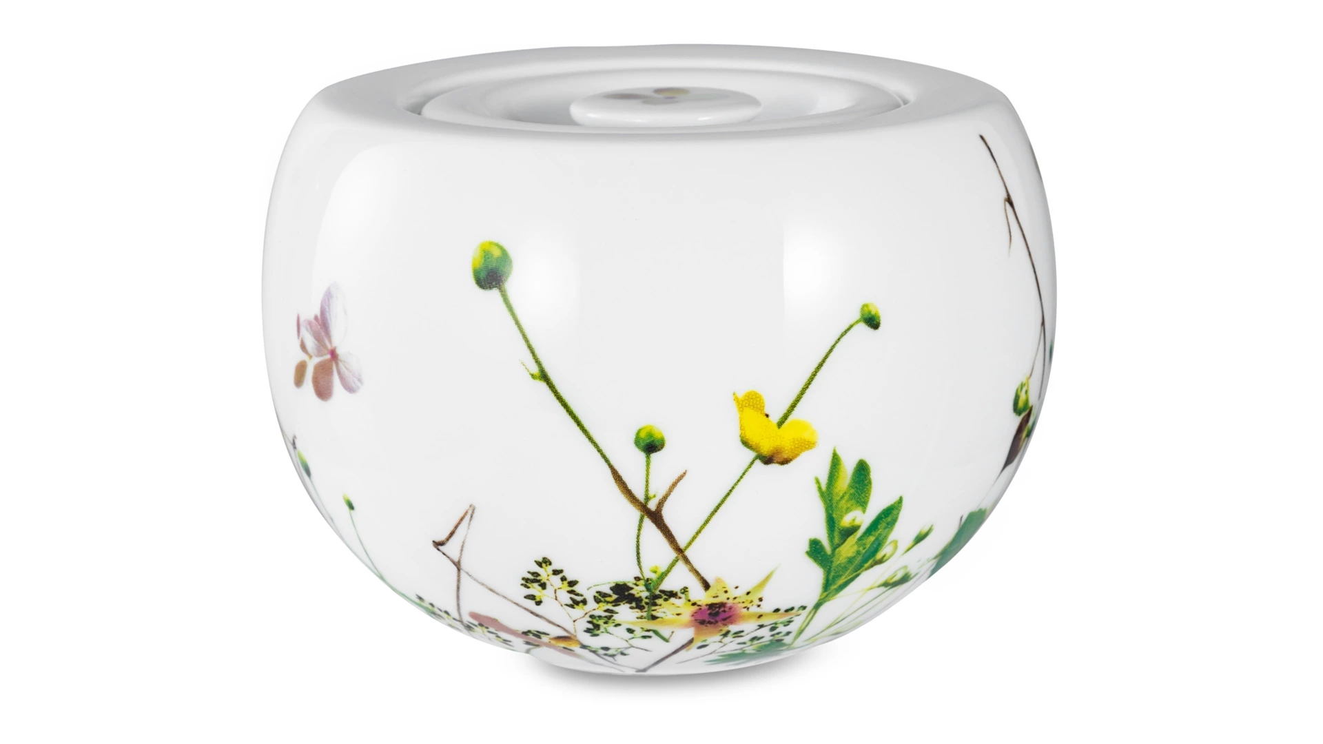 Сервиз чайный Rosenthal Дикие цветы на 6 персон 21 предмет №3, фарфор костяной