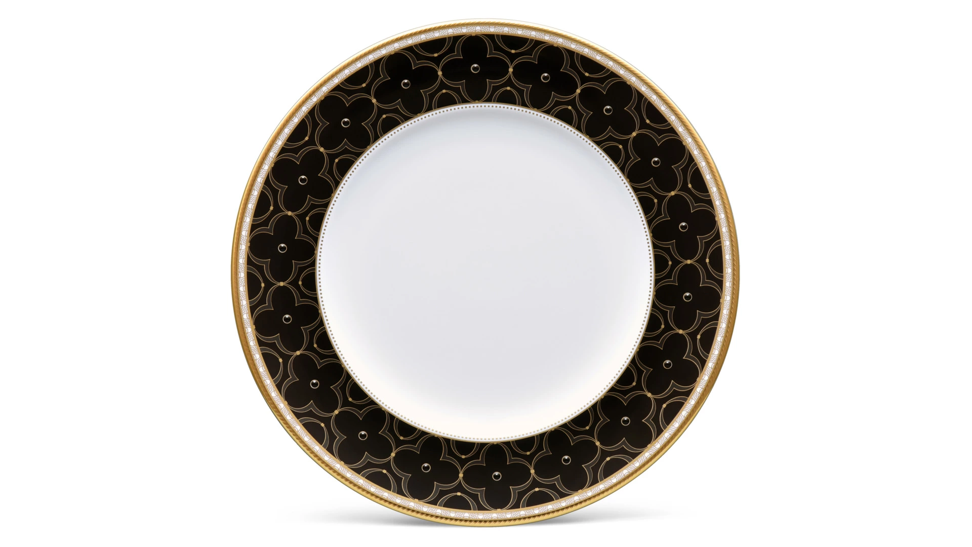 Сервиз столовый Noritake Трефолио, золотой кант на 6 персон 20 предметов №4