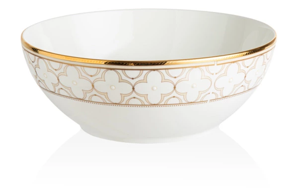 Сервиз столовый Noritake Трефолио, золотой кант на 6 персон 20 предметов №4