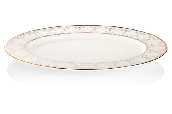 Сервиз столовый Noritake Трефолио, золотой кант на 6 персон 20 предметов №4