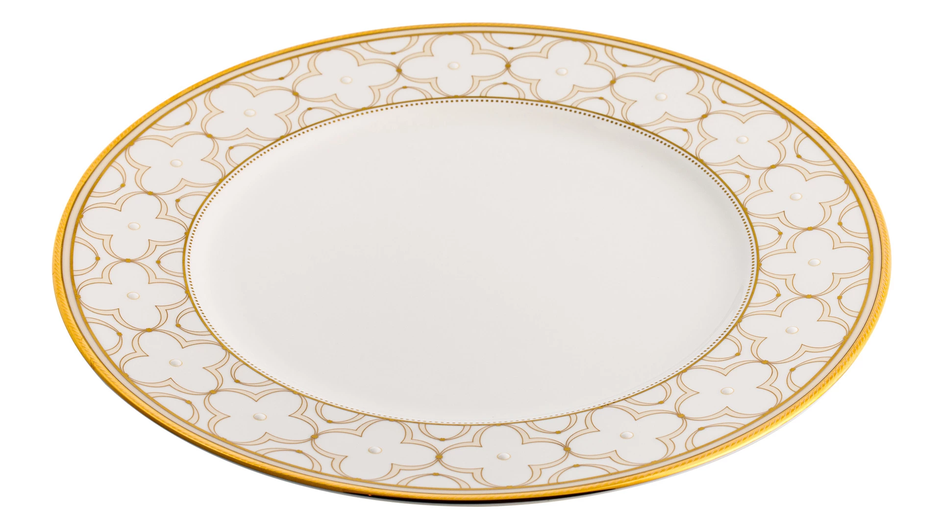 Сервиз столовый Noritake Трефолио, золотой кант на 6 персон 20 предметов №4