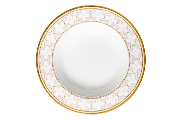 Сервиз столовый Noritake Трефолио, золотой кант на 6 персон 20 предметов №4