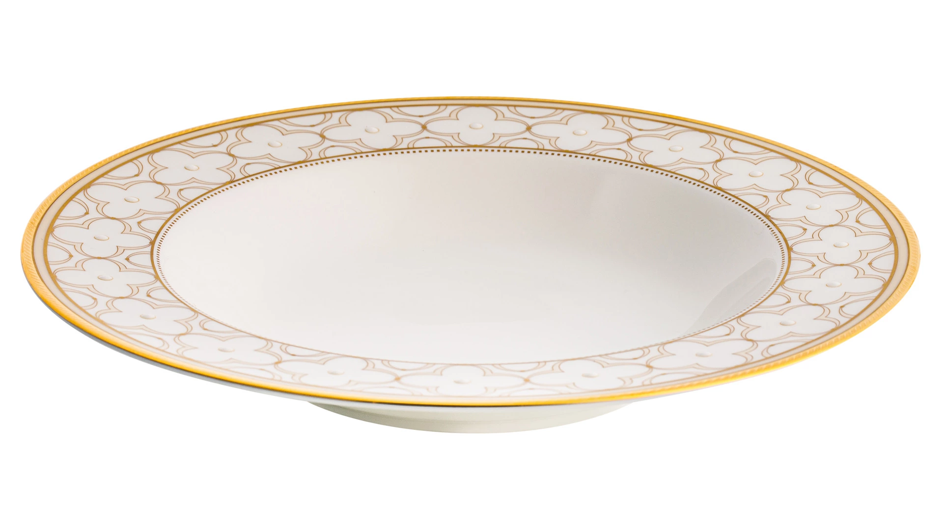 Сервиз столовый Noritake Трефолио, золотой кант на 6 персон 20 предметов №4