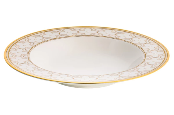 Сервиз столовый Noritake Трефолио, золотой кант на 6 персон 20 предметов №4