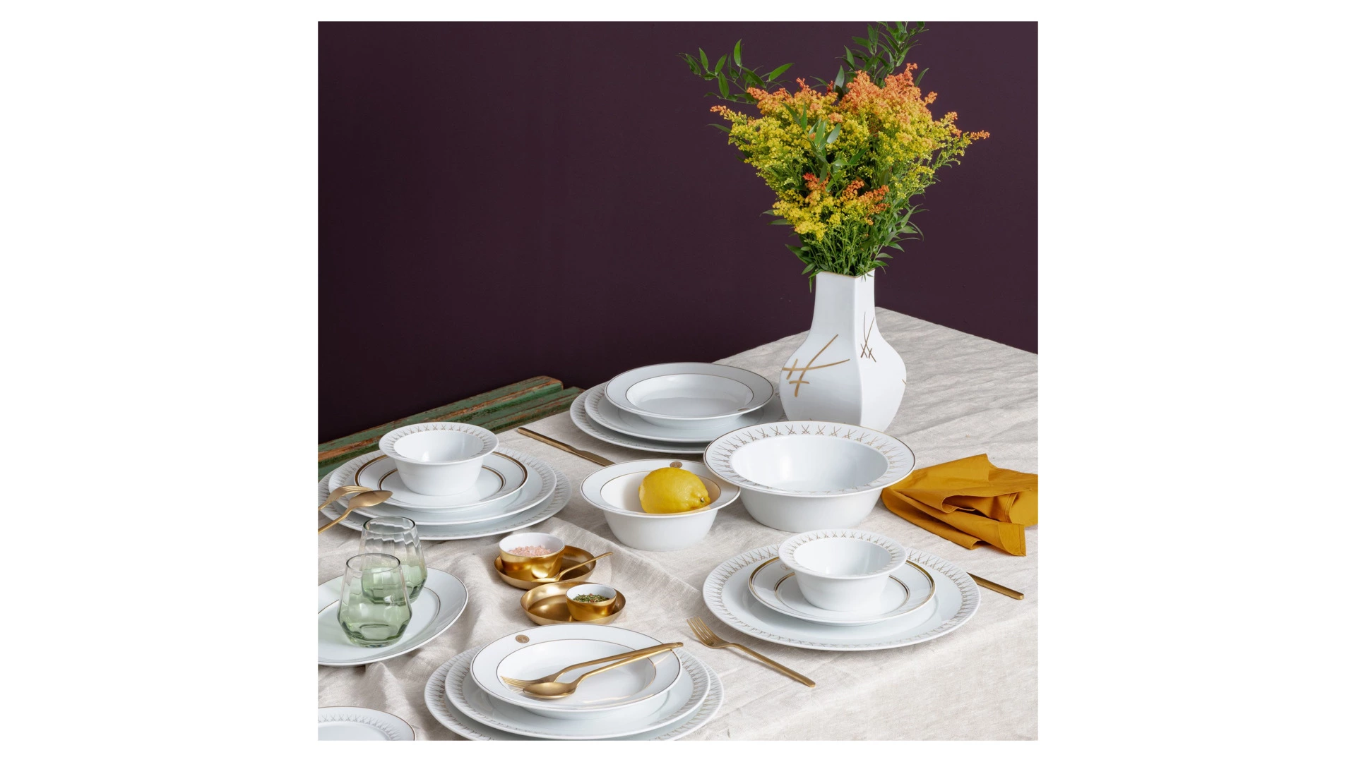 Сервиз столовый Meissen Мечи Meissen на 6 персон, 20 предметов №2