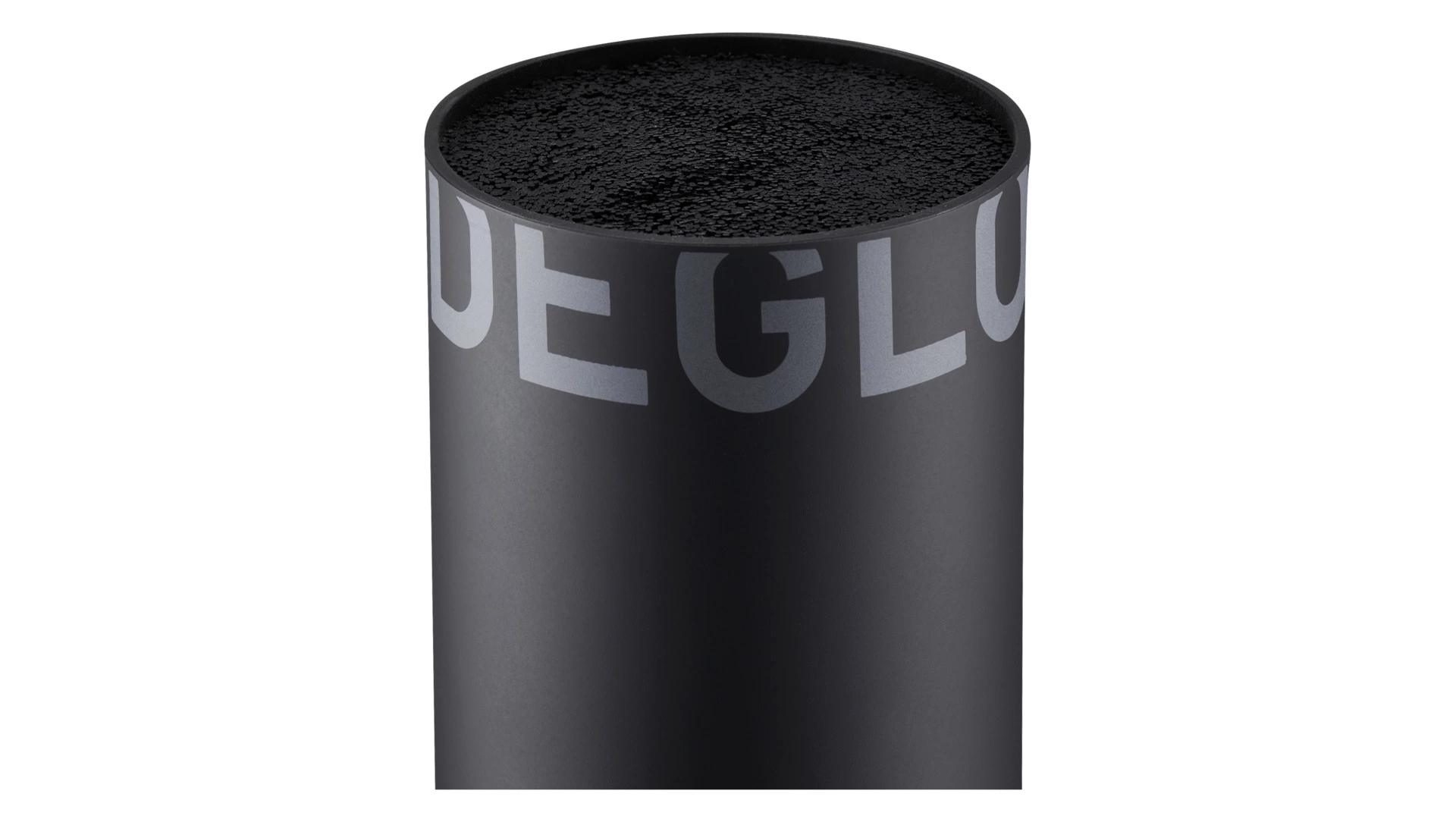 Набор ножей Deglon Орикс 5 предметов в круглой подставке, черный, п/к