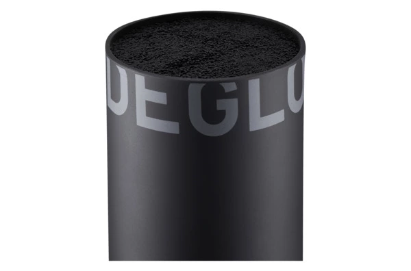 Набор ножей Deglon Орикс 5 предметов в круглой подставке, черный, п/к