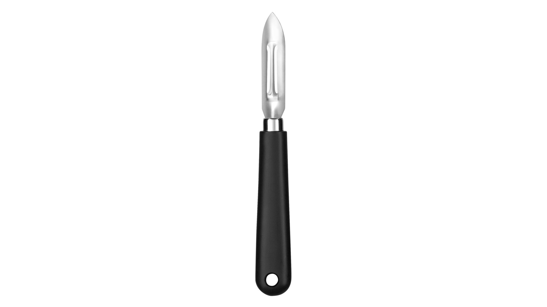Овощечистка Deglon Умная Кухня, сталь нержавеющая, черная, ручка пластик