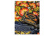 Платок сувенирный Русские в моде Тагильские подносы 90х90 см, шелк, вискоза, машинная подшивка