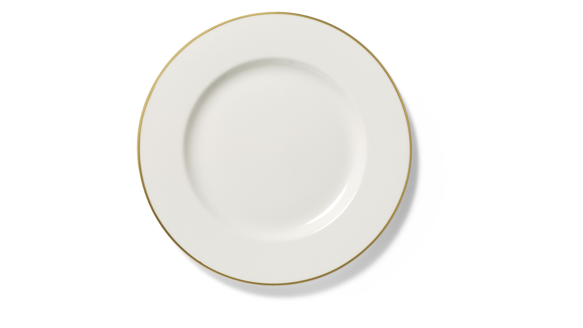Тарелка обеденная Dibbern Золотая полоса 28 см