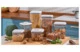 Контейнер для сыпучих продуктов с вакуумной крышкой WO HOME CLICK 520 мл, 12,3х10,5х7,7 см, пластик