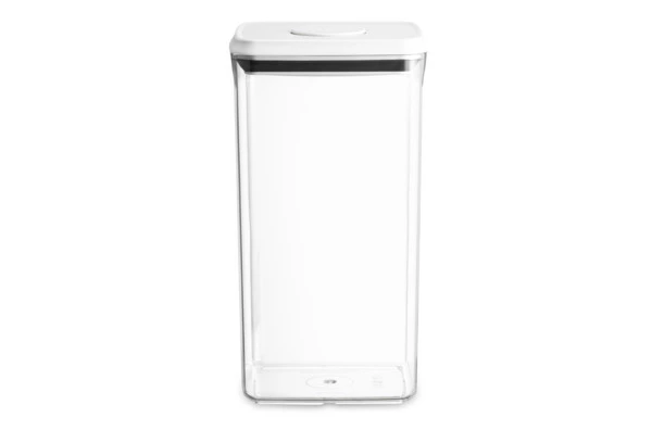 Контейнер для сыпучих продуктов с вакуумной крышкой WO HOME CLICK 2 л, 12,3х10,5х23 см, пластик