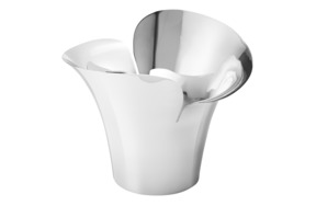 Горшок цветочный Georg Jensen Блум Ботаника 25,5 см, h19 см, сталь нержавеющая