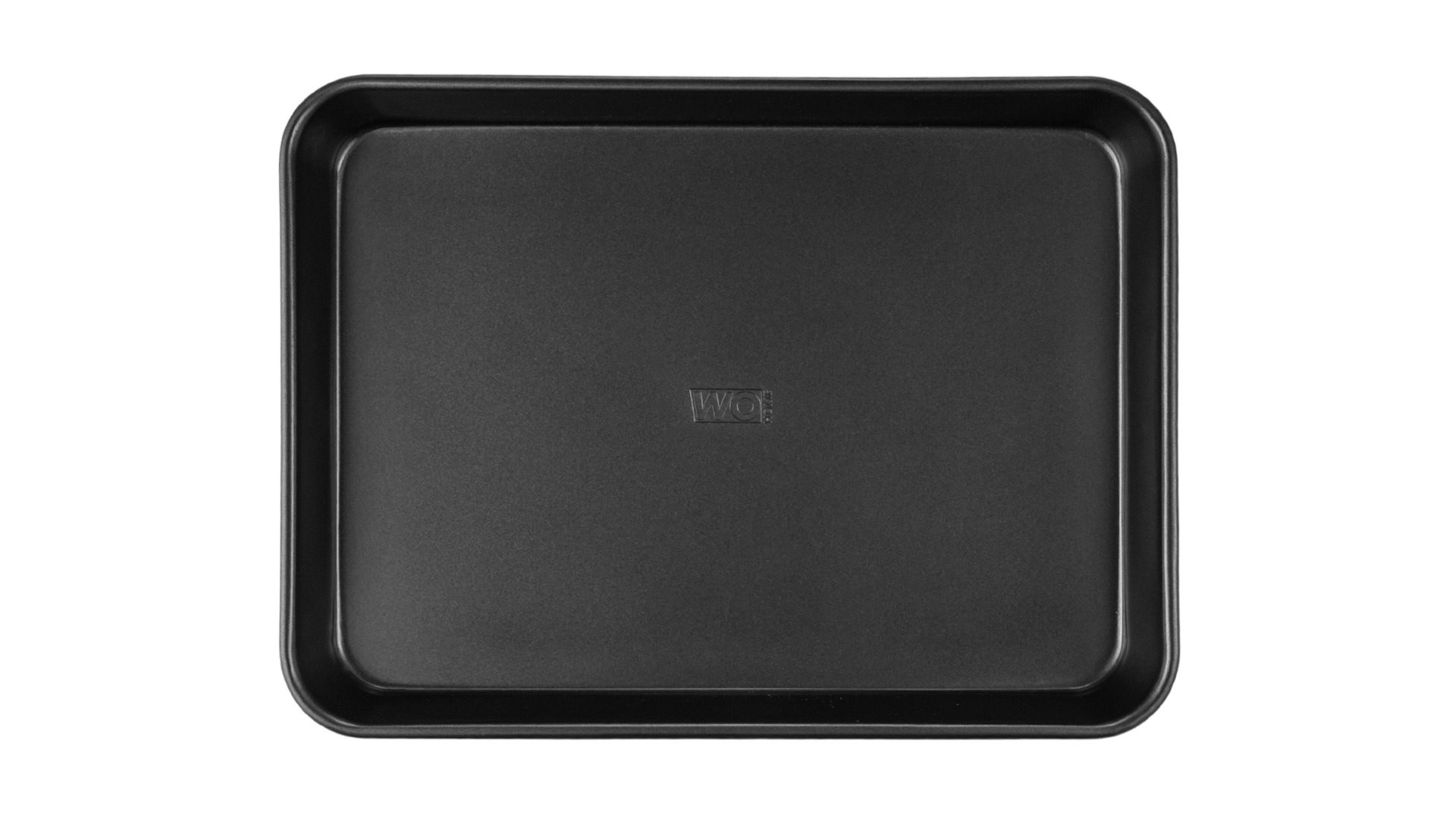 Форма для запекания прямоугольная WO HOME Profi Baking 39х29х4,7 см, сталь углеродистая, черная