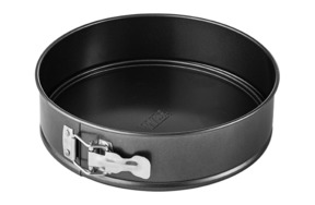 Форма для выпечки круглая разъемная WO HOME Profi Baking 24x6,9 см, сталь углеродистая, черная, п/к