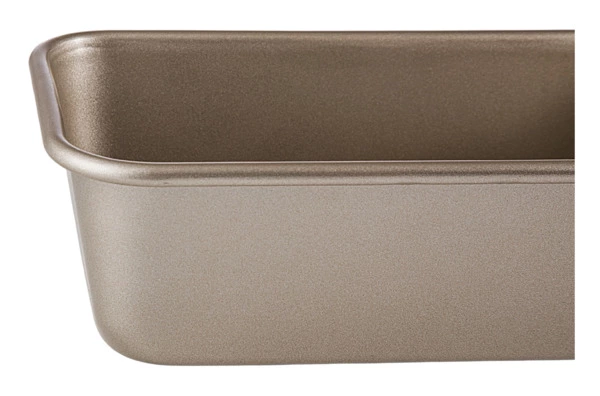 Форма для выпечки хлеба WO HOME Gold Baking 24х14х6,8 см, сталь углеродистая, золотистая