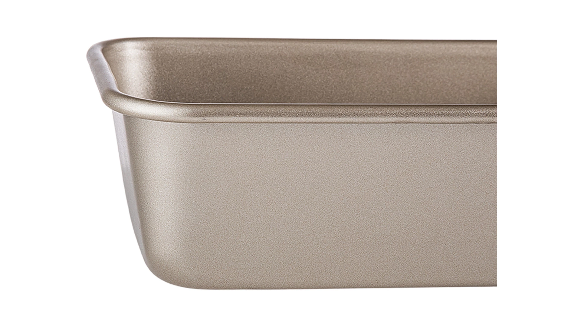 Форма для выпечки хлеба WO HOME Gold Baking 24х14х6,8 см, сталь углеродистая, золотистая