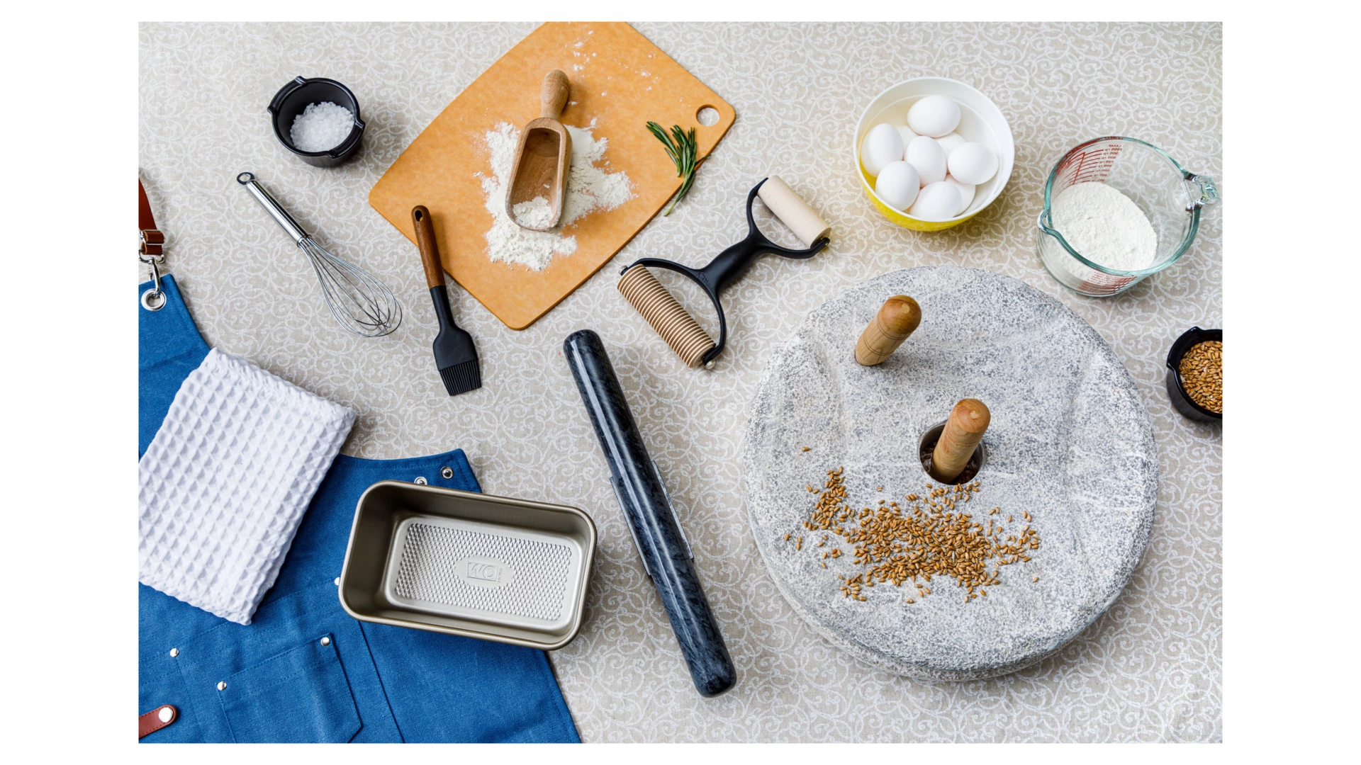Форма для выпечки хлеба WO HOME Gold Baking 24х14х6,8 см, сталь углеродистая, золотистая