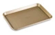 Форма для запекания прямоугольная WO HOME Gold Baking 38,7х26х2,6 см, сталь углеродистая, золотистая