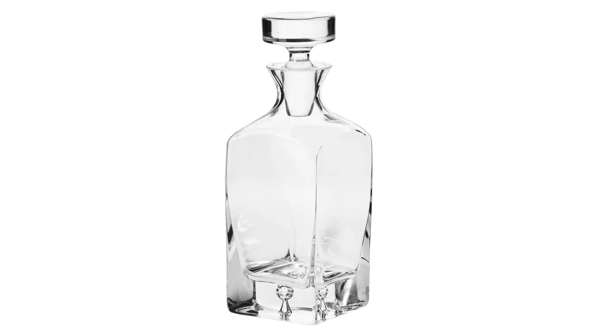 Набор из графина 750 мл и 6 стаканов для виски 250 мл Krosno Легенда п/к