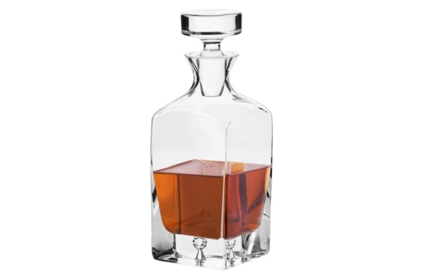 Набор из графина 750 мл и 6 стаканов для виски 250 мл Krosno Легенда п/к