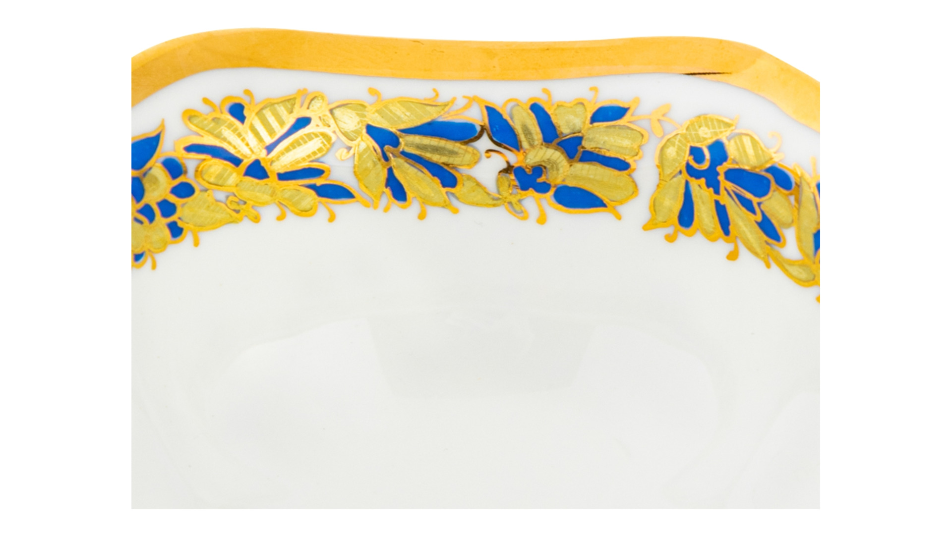 Сервиз чайный ИФЗ Фантастические бабочки Наташа на 3 предмета, фарфор костяной