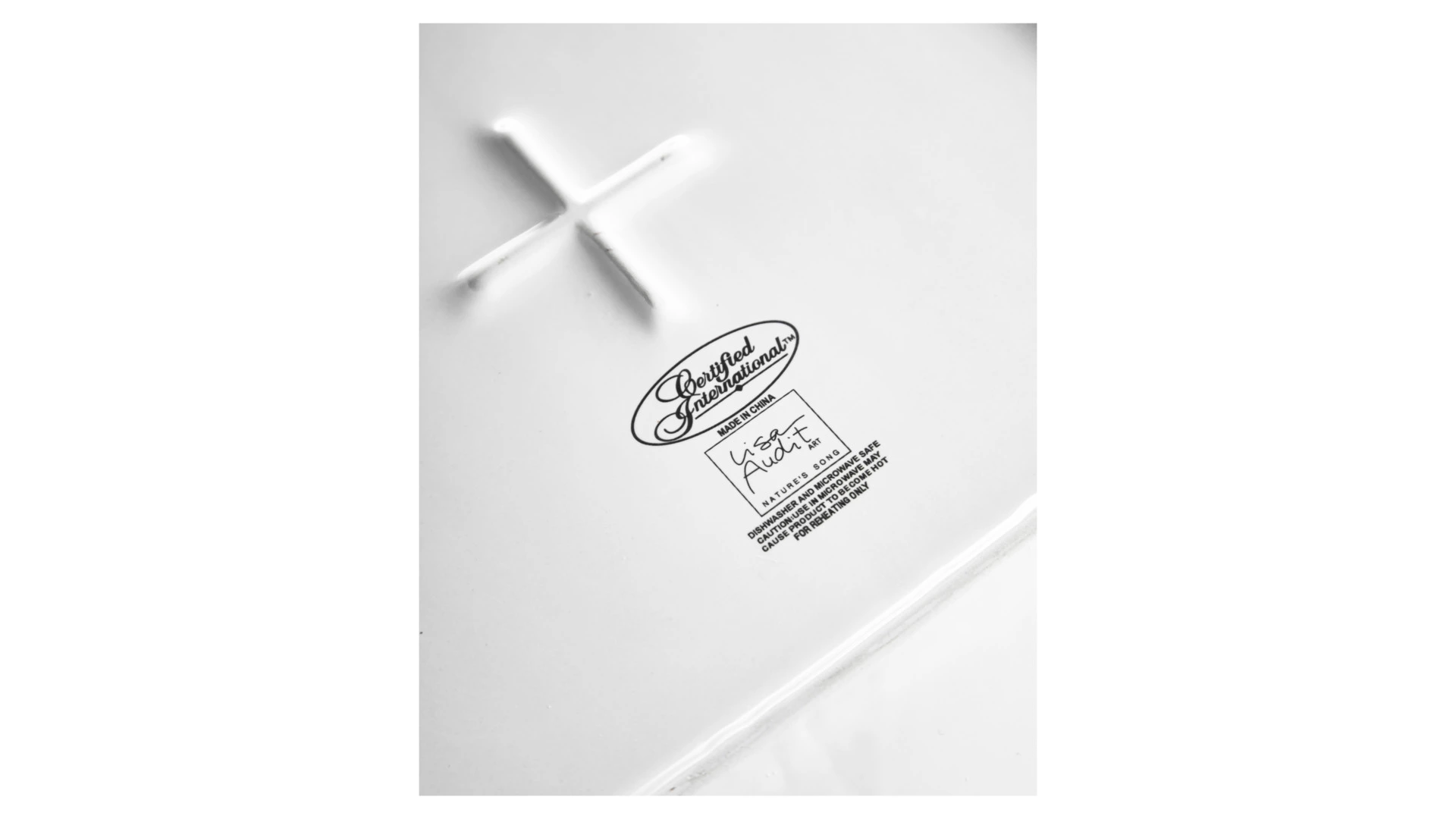 Блюдо квадратное Certified Int. Песня природы 32х32 см, керамика