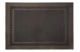 Салфетка подстановочная прямоугольная WO HOME ART FRAME 33х48 см, двусторонняя, черная