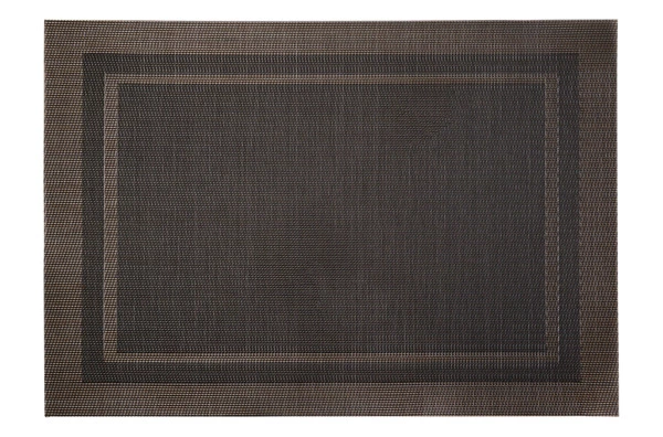Салфетка подстановочная прямоугольная WO HOME ART FRAME 33х48 см, двусторонняя, черная