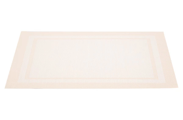 Салфетка подстановочная прямоугольная WO HOME ART FRAME 33х48 см, двусторонняя, кремовая
