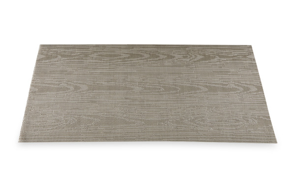Салфетка подстановочная прямоугольная WO HOME OAK 33х48 см, двусторонняя, серая, ПВХ, полиэстер