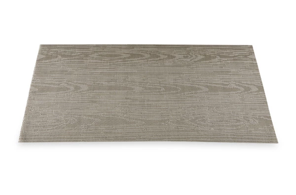 Салфетка подстановочная прямоугольная WO HOME OAK 33х48 см, двусторонняя, серая, ПВХ, полиэстер