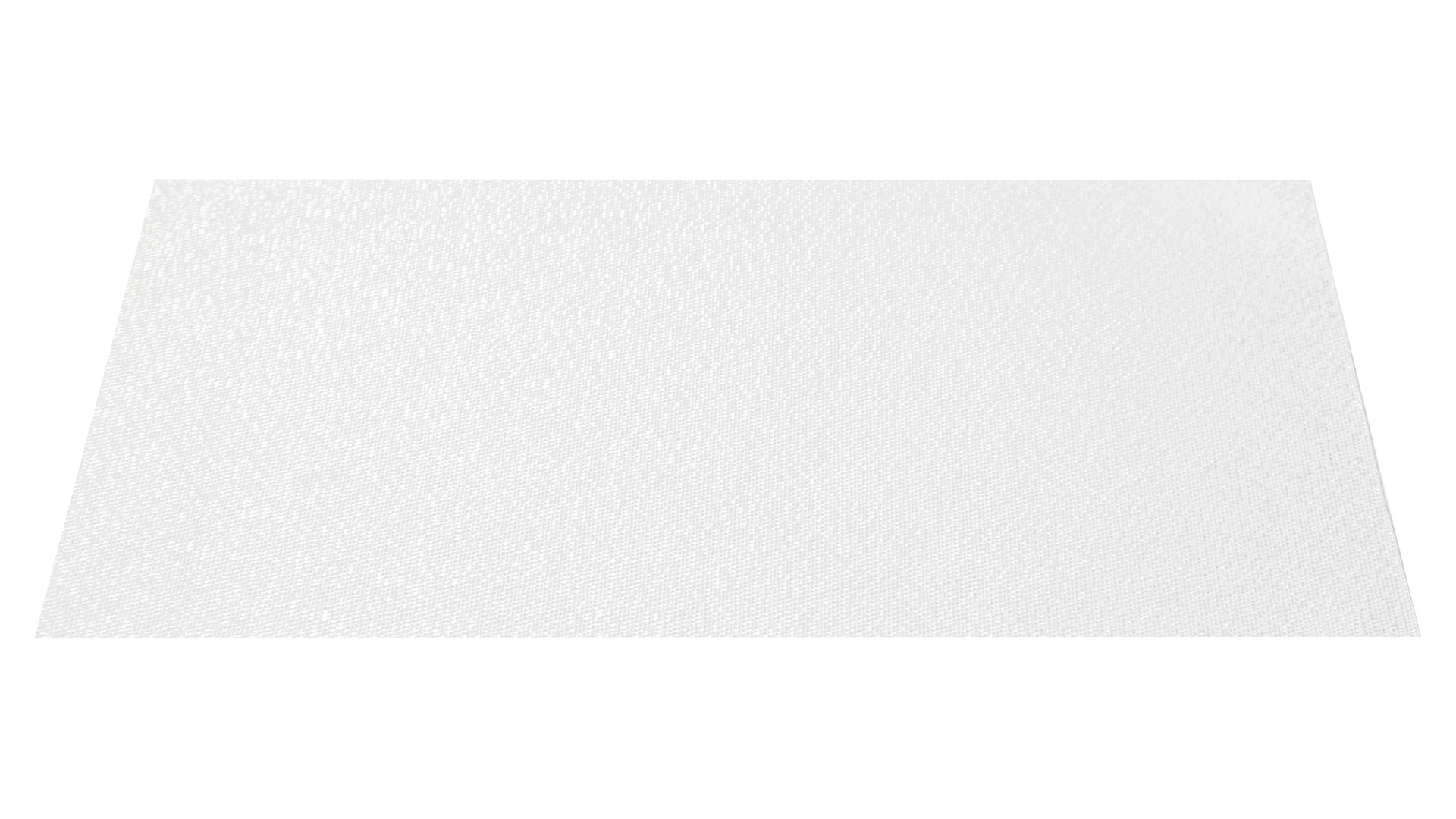 Салфетка подстановочная прямоугольная WO HOME SHIMMER 33х48 см, двусторонняя, белая, ПВХ, полиэстер