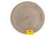 Салфетка подстановочная круглая WO HOME PATIO 38 см, серая, полипропилен, полиэтилен