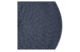 Салфетка подстановочная круглая WO HOME JARDIN 38 см, синяя, полипропилен, полиэтилен
