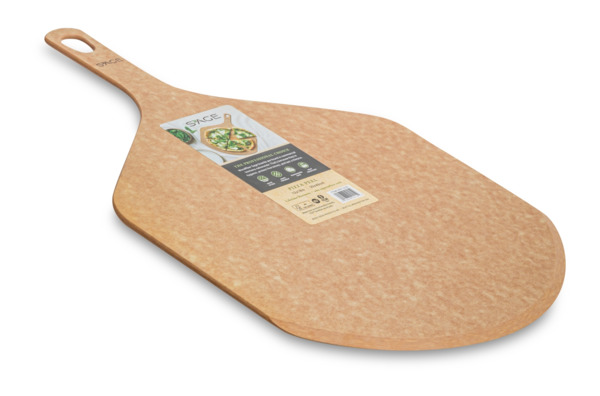Доска сервировочная для пиццы Sage 45х30 см, древесный композит, бежевая