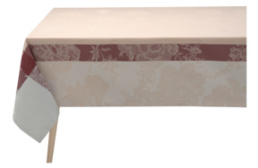Скатерть Le Jacquard Francais 175х250 см, хлопок, розовый, п/к
