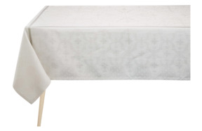 Скатерть Le Jacquard Francais Armoiries 175х250 см, лен, белый, п/к