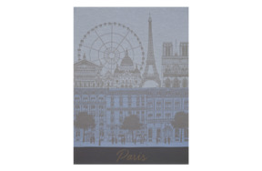 Полотенце для посуды Le Jacquard Francais PARIS PANORAMA 60х80 см, хлопок, серый