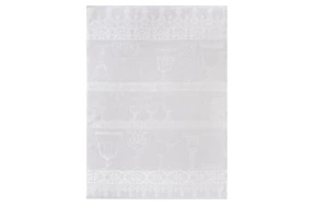 Полотенце для посуды Le Jacquard Francais Cristal 60х80 см, 100%лен, серое