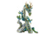 Фигурка Herend Дракон 25х22х33,5 см, фарфор, зеленая