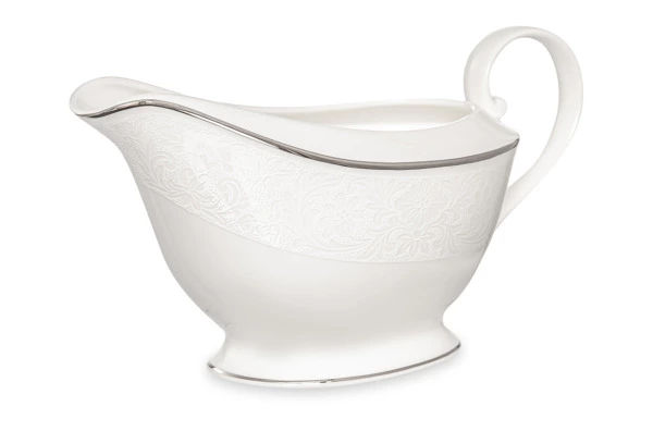 Соусник на подставке Narumi Рошель 560 мл, фарфор костяной