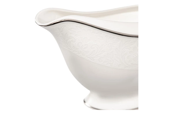 Соусник на подставке Narumi Рошель 560 мл, фарфор костяной