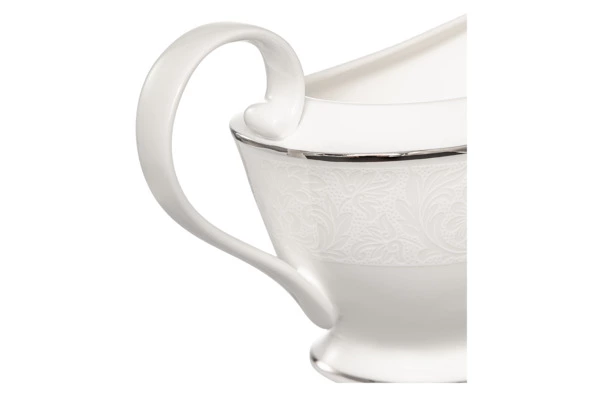 Соусник на подставке Narumi Рошель 560 мл, фарфор костяной